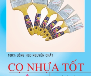 Cọ sơn cán nhựa lông thỏ tìm hiểu thành phần và chất liệu